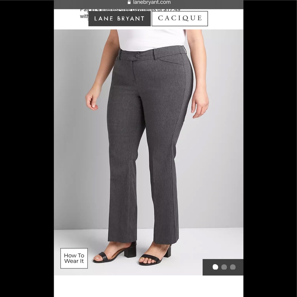 Women’s plus size work pants